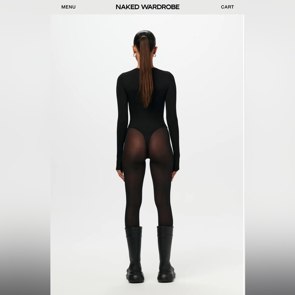 Smooth Crew Bodysuit - Picture 3 of 6